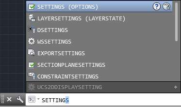 AutoCAD 2014 AutoComplete