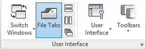 AutoCAD 2014 File Tabs Ribbon